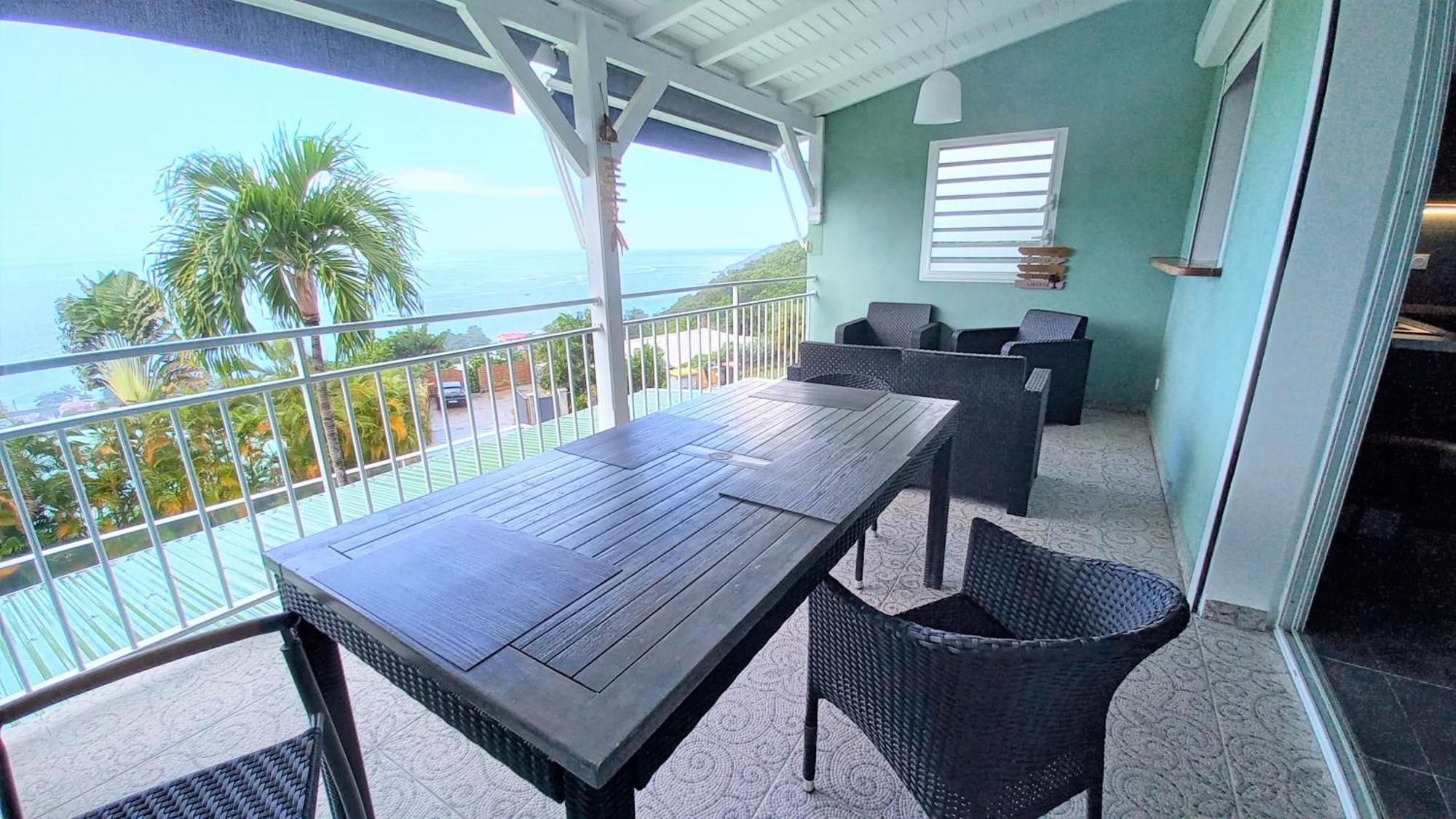 Logements Vue Mer Acces Piscine En Guadeloupe Bouillante Bagian luar foto