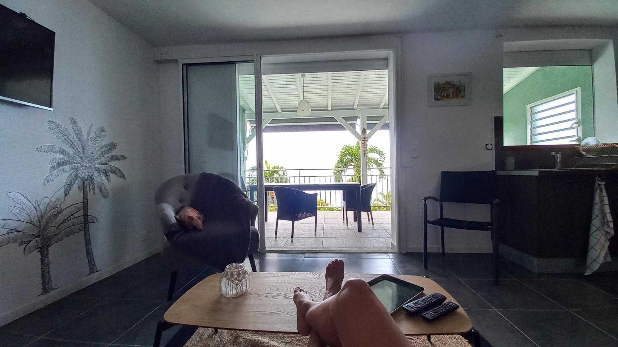 Logements Vue Mer Acces Piscine En Guadeloupe Bouillante Bagian luar foto