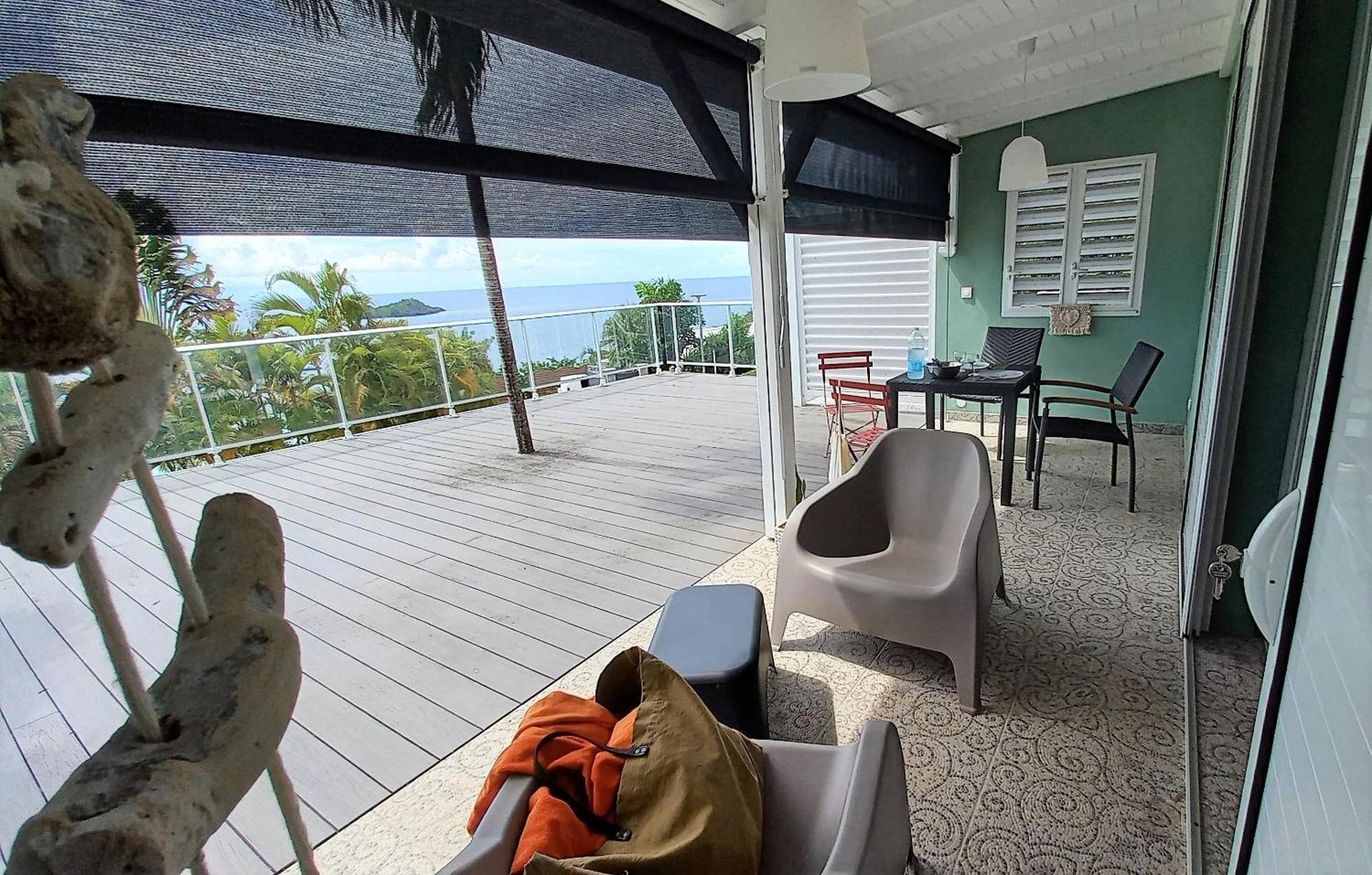 Logements Vue Mer Acces Piscine En Guadeloupe Bouillante Bagian luar foto