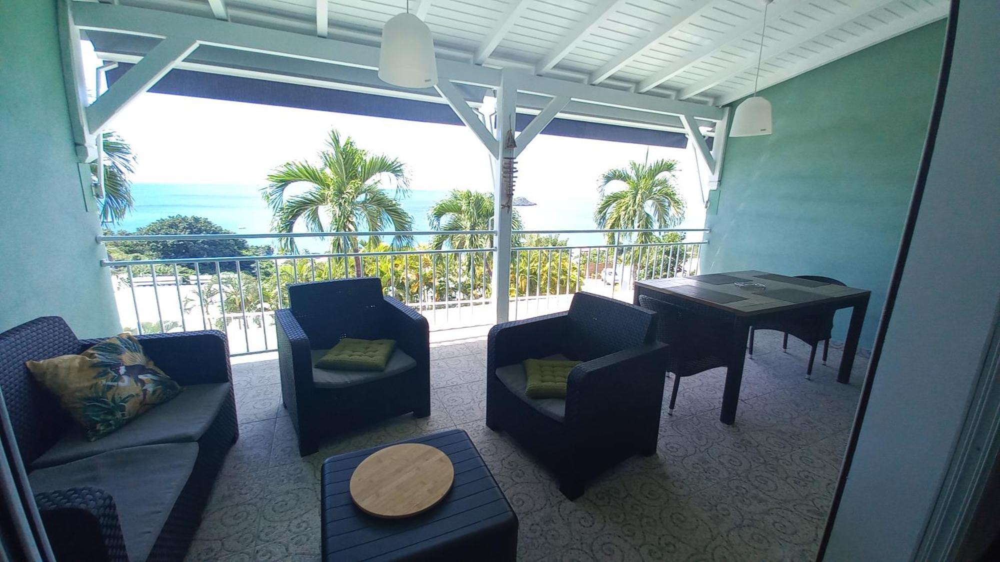 Logements Vue Mer Acces Piscine En Guadeloupe Bouillante Bagian luar foto